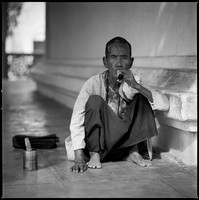 Old Woman Smoking